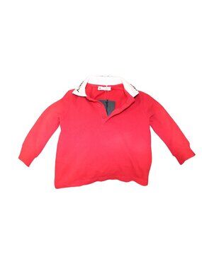 Peuterey Baby Polo Shirt Red Long Sleeve, 6M NWT